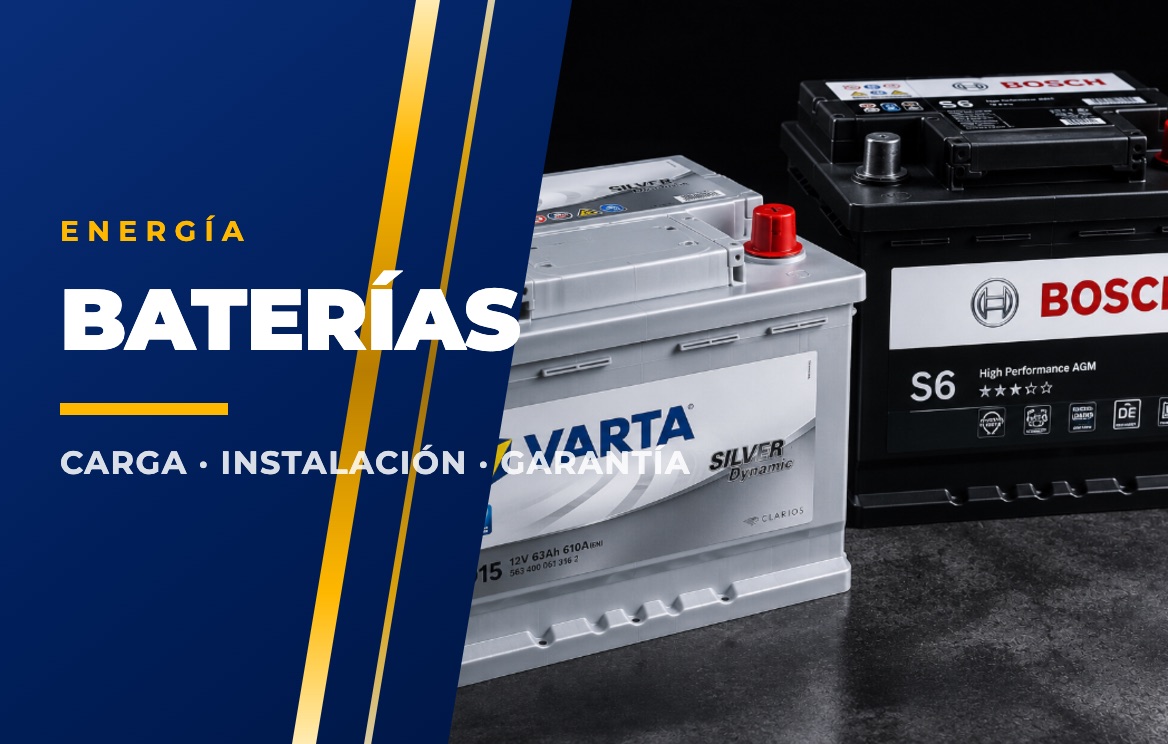 Baterías — Repuestos Zapata
